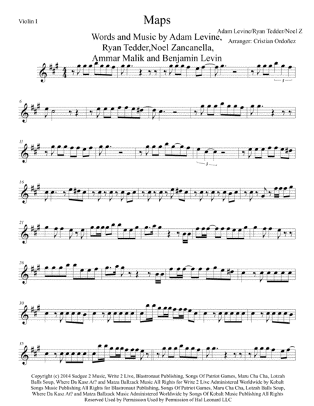 Free Sheet Music Maps