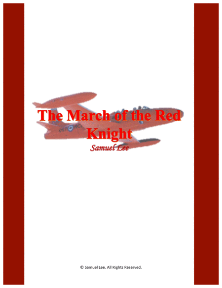 Free Sheet Music March Of The Red Knight