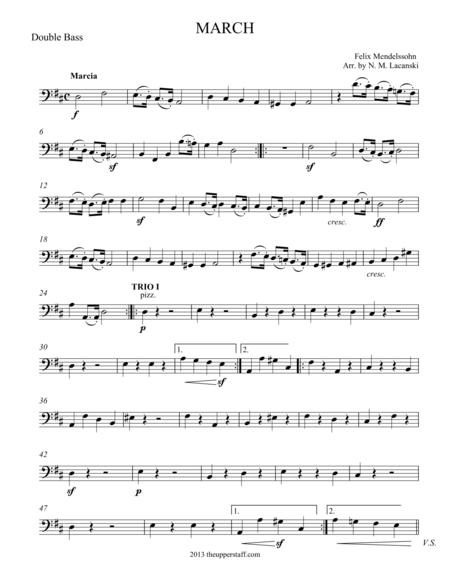 March Sheet Music