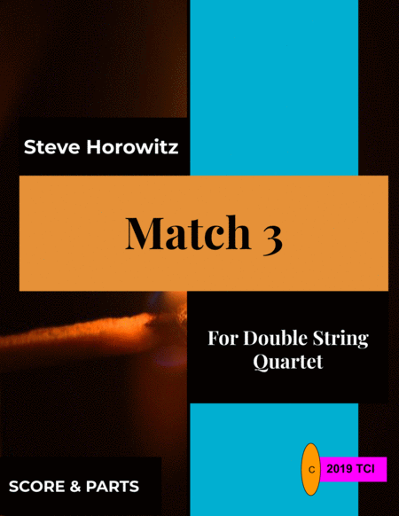 Match 3 Double Quartet Sheet Music