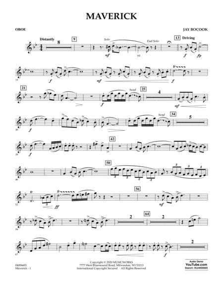 Maverick Oboe Sheet Music