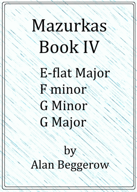 Free Sheet Music Mazurkas Book Iv