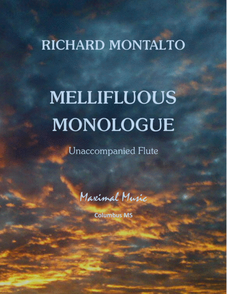 Free Sheet Music Mellifluous Monologue