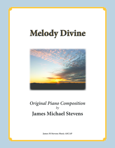 Free Sheet Music Melody Divine