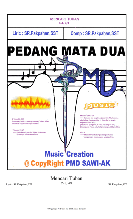 Free Sheet Music Mencari Tuhan