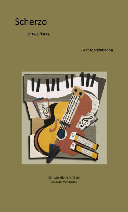 Mendelssohn Scherzo For Two Flutes Sheet Music