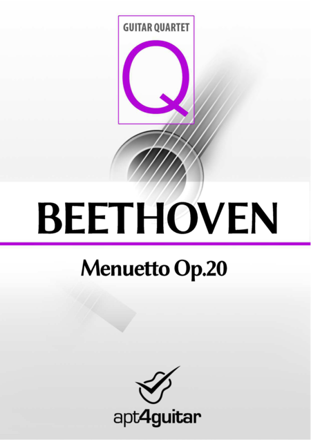 Free Sheet Music Menuetto Op 20