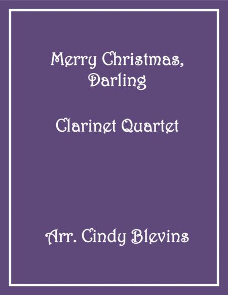 Merry Christmas Darling Clarinet Quartet Sheet Music