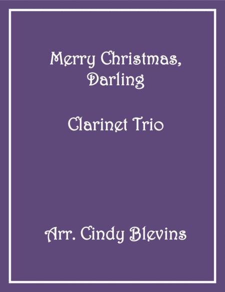 Merry Christmas Darling Clarinet Trio Sheet Music