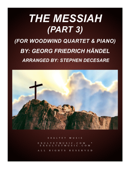 Messiah Part 3 For Woodwind Ensemble Full Score And Parts Sheet Music