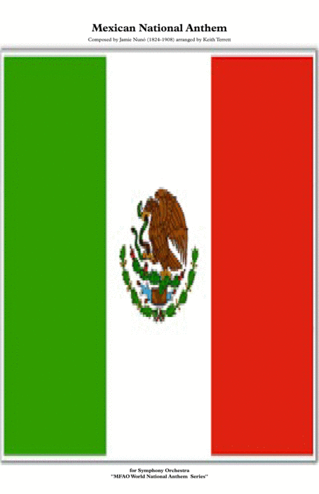 Free Sheet Music Mexican National Anthem For Symphony Orchestra Olympic Series