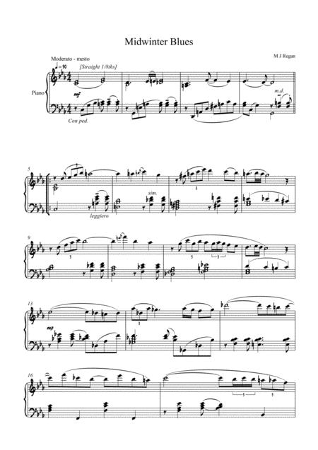 Midwinter Blues Sheet Music