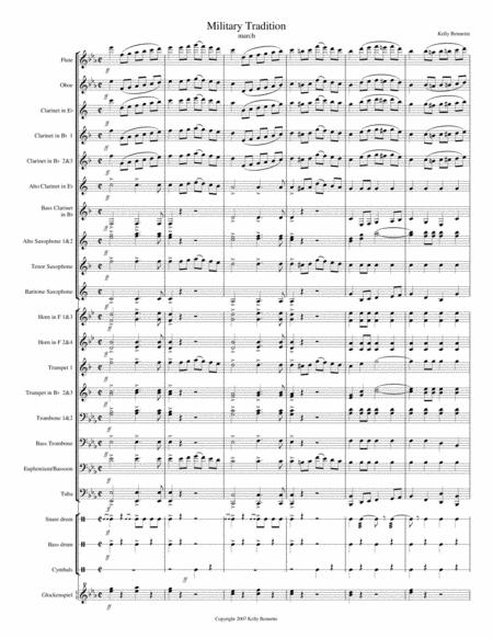 Military Tradition March Sheet Music