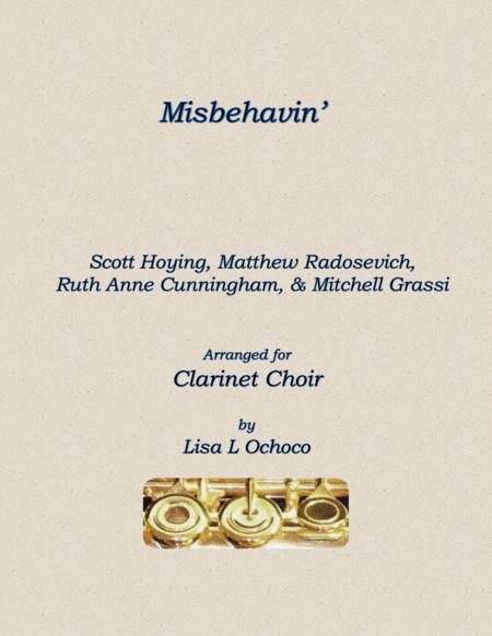 Free Sheet Music Misbehavin For Clarinet Choir
