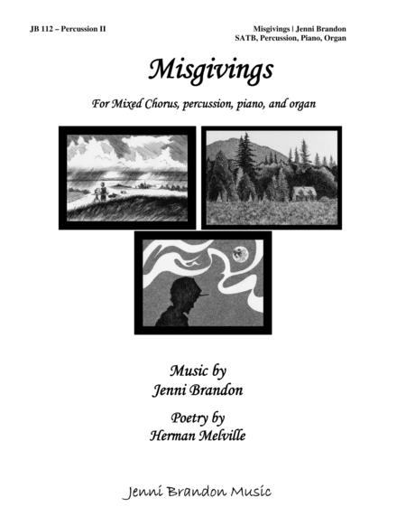 Misgivings Percussion Two Part Sheet Music