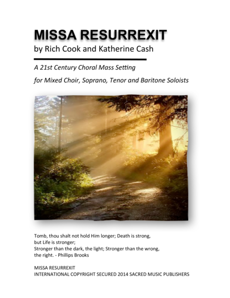 Free Sheet Music Missa Resurrexit