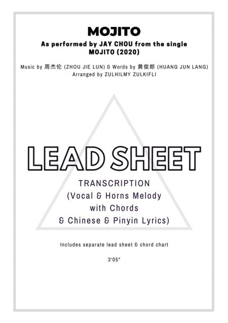 Free Sheet Music Mojito Lead Sheet