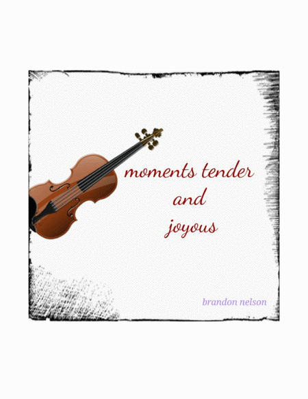 Moments Tender And Joyous Violin Solo Sheet Music