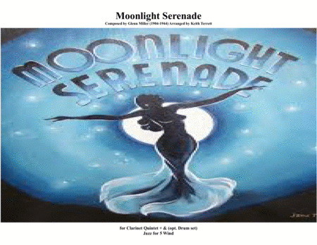 Moonlight Serenade For Clarinet Choir Jazz For 5 Wind Series Sheet Music