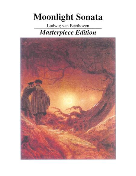 Moonlight Sonata 1st Movement Masterpiece Edition Piano Solo Sheet Music