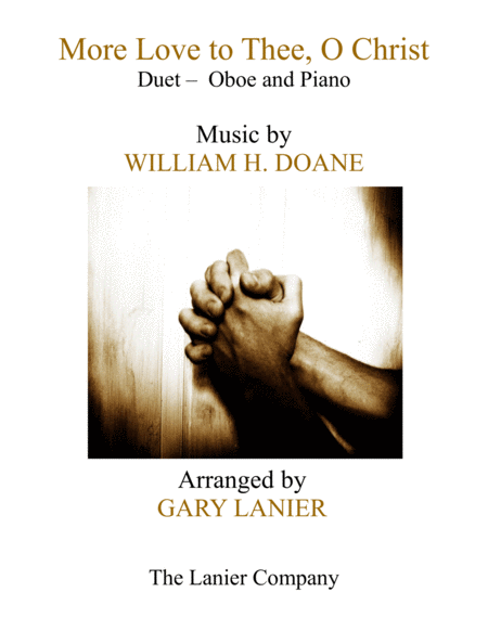 More Love To Thee O Christ Duet Oboe Piano With Parts Sheet Music