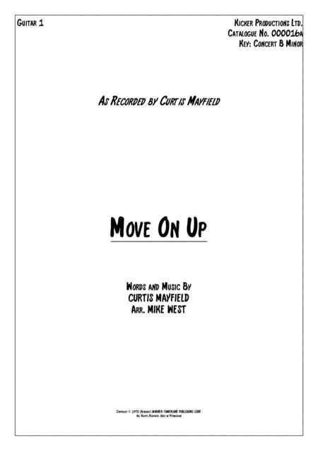 Move On Up Guitar Sheet Music