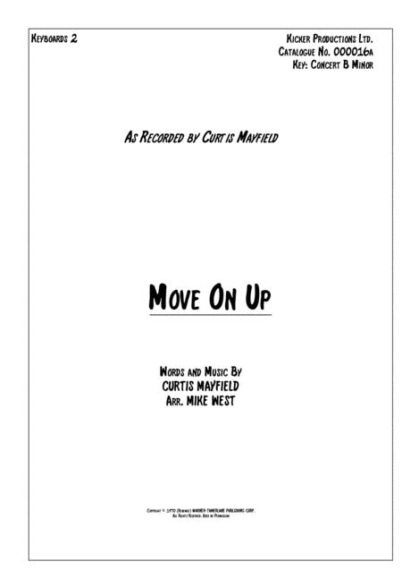 Free Sheet Music Move On Up Keyboards 2