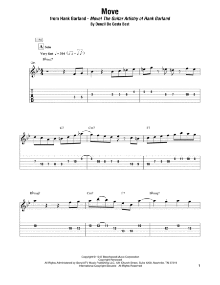 Move Sheet Music