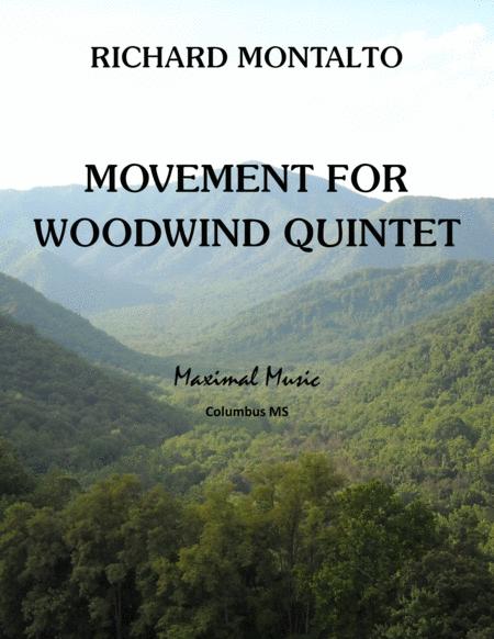 Movement For Woodwind Quintet Sheet Music