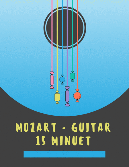 Free Sheet Music Mozart 15 Minuet For Guitar