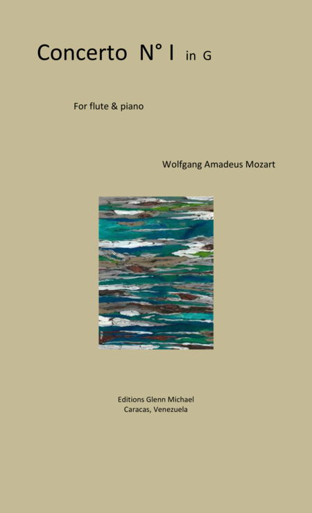 Free Sheet Music Mozart Concerto 1 In G For Flute Piano