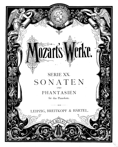 Mozart Piano Sonata No 1 In C Major Sheet Music