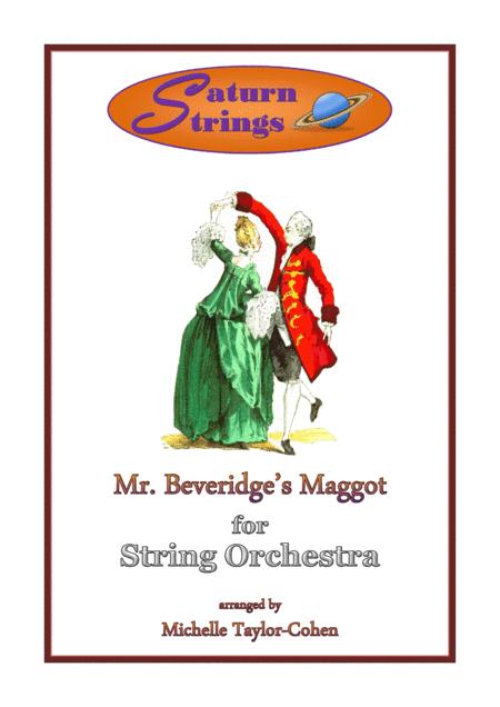 Free Sheet Music Mr Beveridges Maggot String Orchestra
