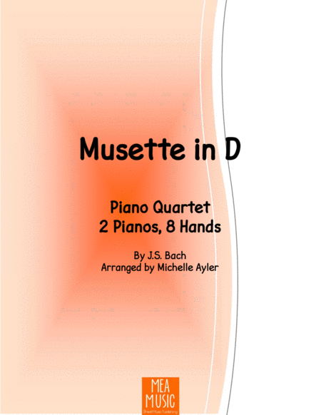 Musette In D Quartet Sheet Music