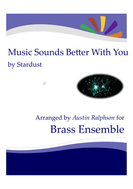 Music Sounds Better With You Brass Ensemble Sheet Music