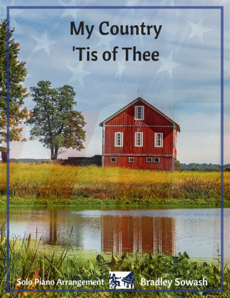 My Country Tis Of Thee Solo Piano Sheet Music