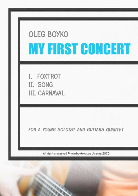 Free Sheet Music My First Concert