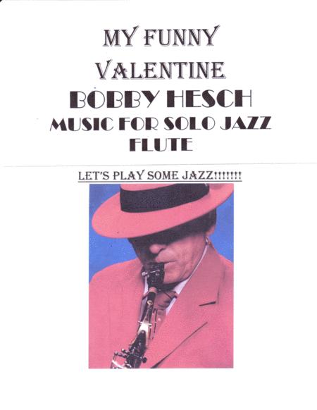 My Funny Valentine For Solo Jazz Flute Sheet Music