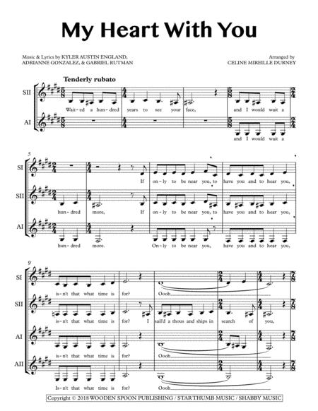 My Heart With You Sheet Music