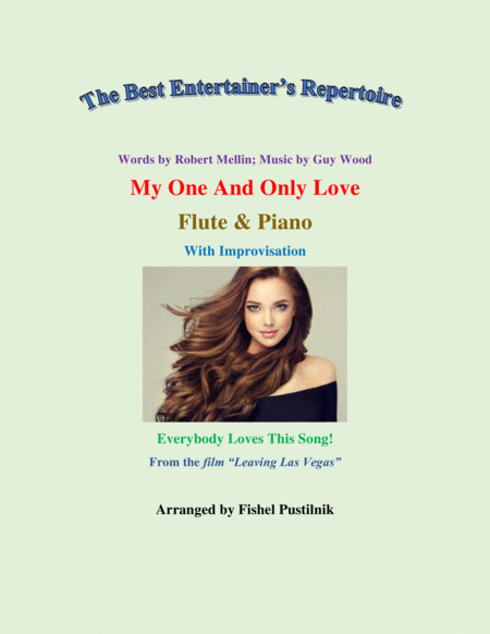 My One And Only Love For Flute And Piano With Improvisation Video Sheet Music