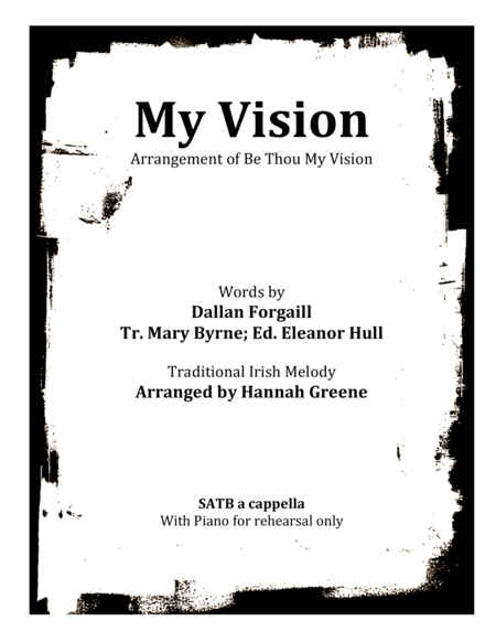 My Vision Sheet Music