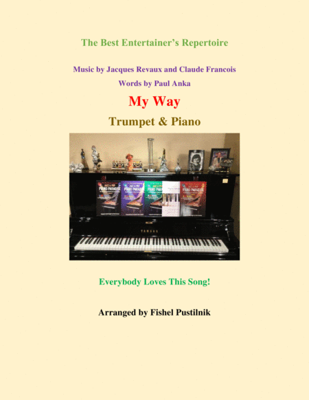 Free Sheet Music My Way For Trumpet And Piano Jazz Pop Version