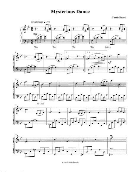 Mysterious Dance Sheet Music