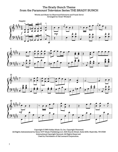 Nameless Hallelujah Chorus For Piano Sheet Music