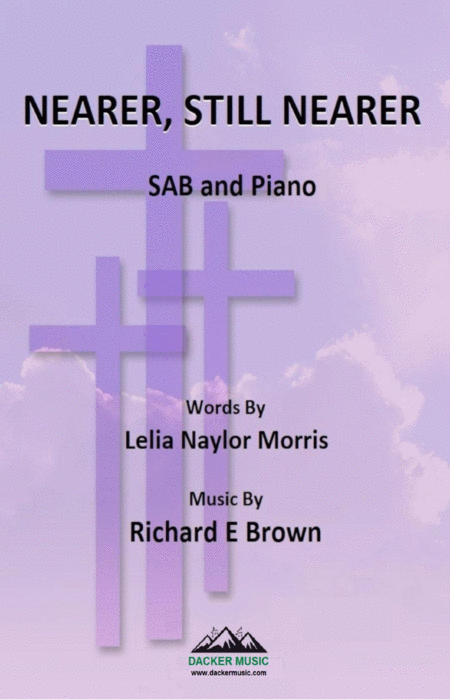 Free Sheet Music Nearer Still Nearer For Satb