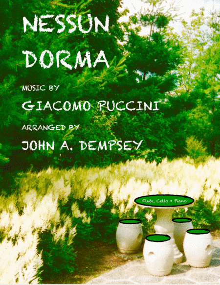 Nessun Dorma Trio For Flute Cello And Piano Sheet Music