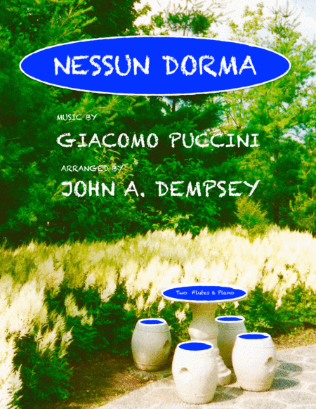 Nessun Dorma Trio For Two Flutes And Piano Sheet Music