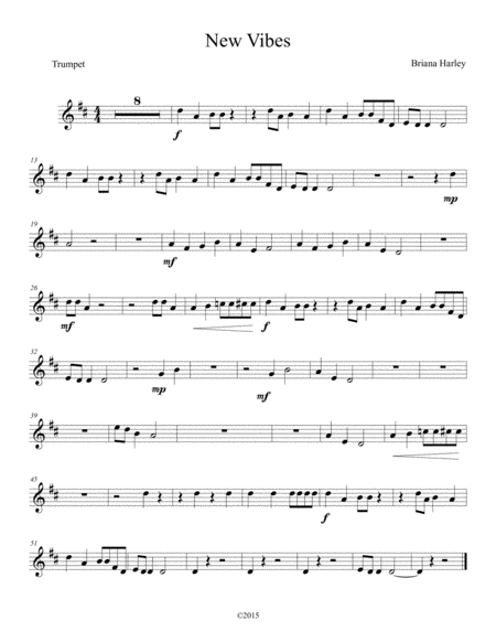 New Vibes Trumpet Sheet Music