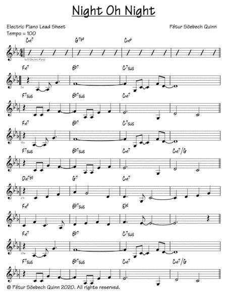 Night Oh Night Sheet Music