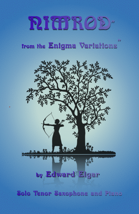 Nimrod From The Enigma Variations By Elgar For Tenor Saxophone And Piano Sheet Music